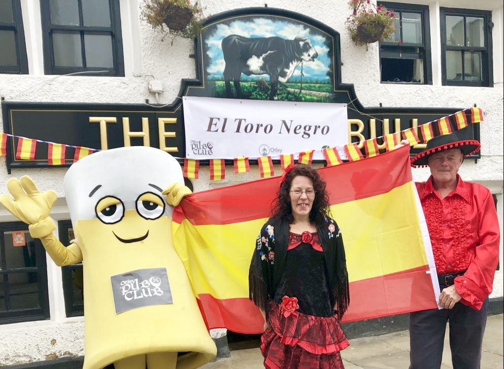 Otley pubs ready for Pub Nations celebration representing one of the Yorkshire 2019 nations!
