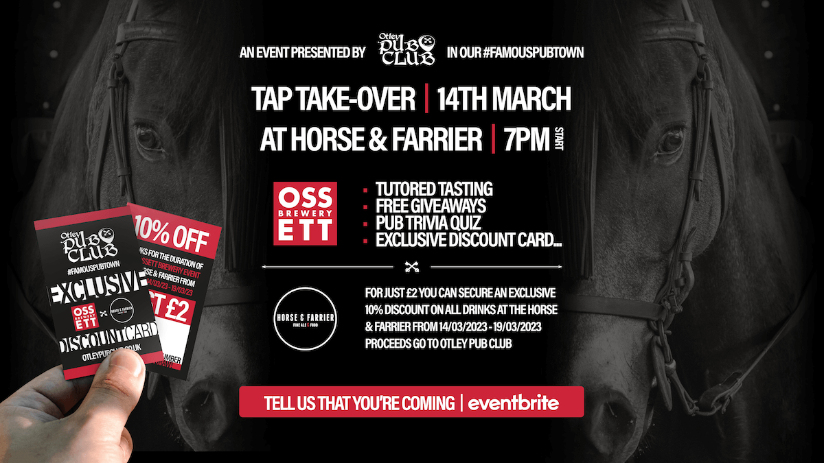 Ossett Brewery Tap Take-over @ The Horse & Farrier