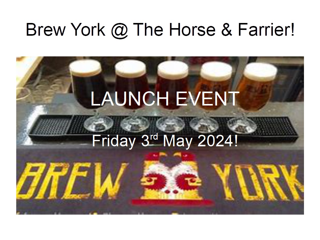 Brew York beers with launch details